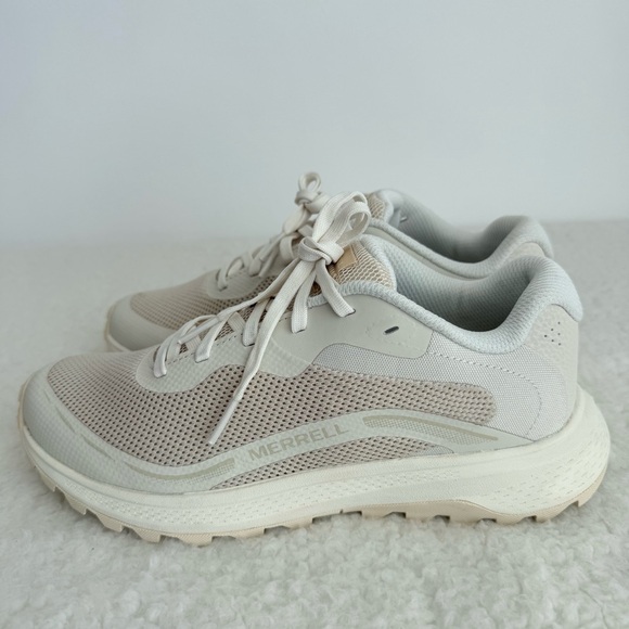 Merrell NWOT Women's Neutral Beige Mesh Athletic Sneakers, Size 8 - Picture 4 of 8